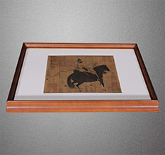 纳溪书画装裱配框服务案例