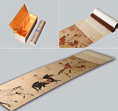 纳溪馆藏书画复制博物馆书画复制服务